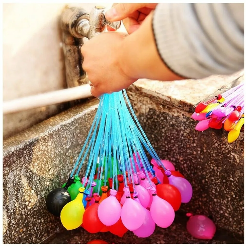 Воздушные шарики с водой